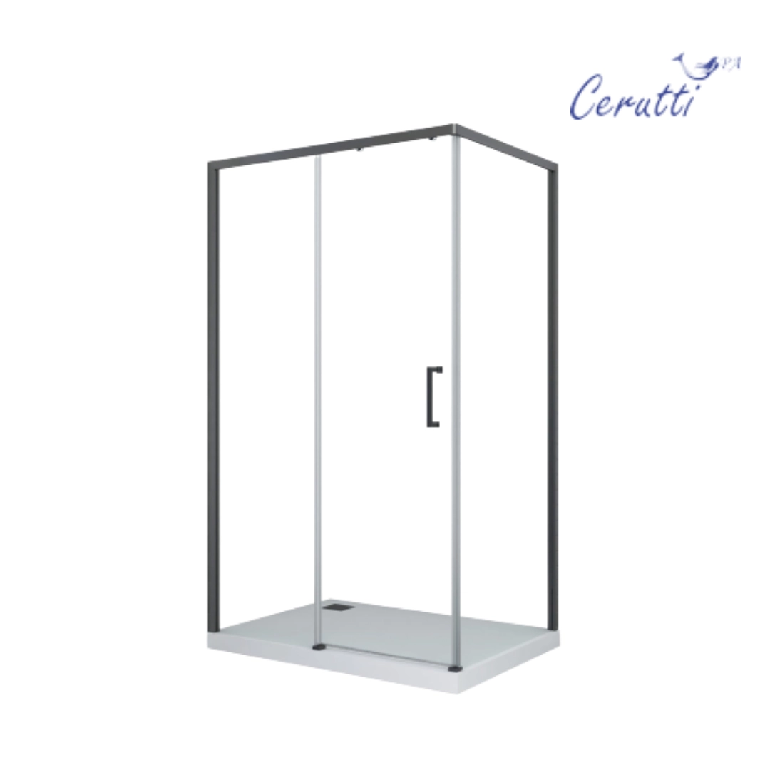 Душевой уголок Ceruttispa VITO110B-L без поддона 80x110x195 Душевой уголок Ceruttispa VITO110B-L без поддона 80x110x195