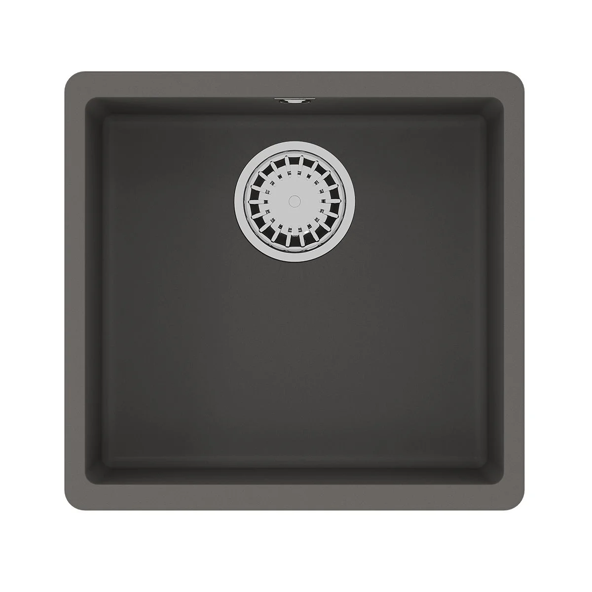 Кухонная мойка Lemark SINARA 440-U встраиваемая снизу из кварцгранита, серый шелк 9910071 Кухонная мойка Lemark SINARA 440-U встраиваемая снизу из кварцгранита, серый шелк 9910071