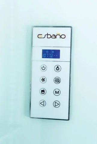 Душевая кабина Esbano ELEGANCIA (ESKL90CKR) квадратная с крышей и LED освещением ESBANO-ES-L90CKR 90x90x210 Душевая кабина Esbano ELEGANCIA (ESKL90CKR) квадратная с крышей и LED освещением ESBANO-ES-L90CKR 90x90x210