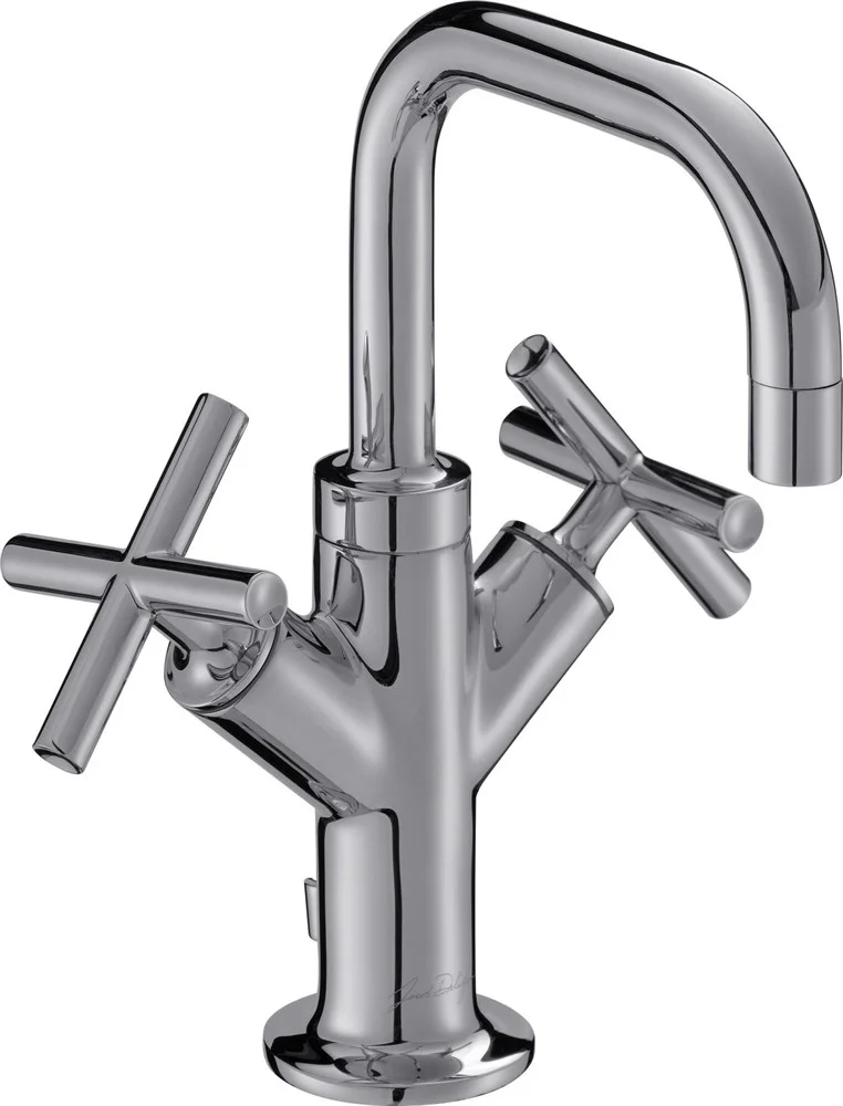 Смеситель для раковины Jacob Delafon Purist E14594-3-CP с донным клапаном Смеситель для раковины Jacob Delafon Purist E14594-3-CP с донным клапаном