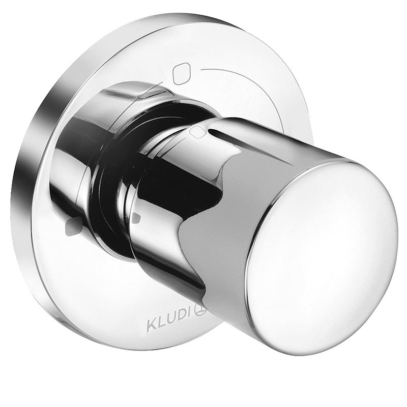 Детальная картинка товара «переключатель потоков kludi balance 528460575 хром, внешняя монтажная часть на 3 положения»