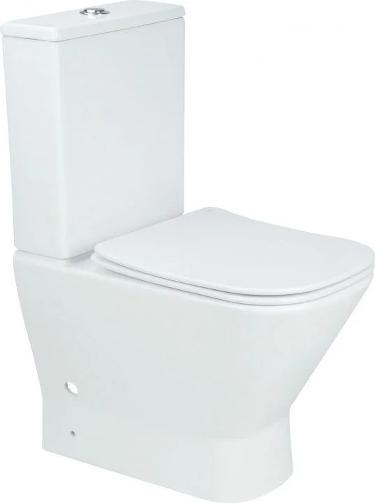 Чаша напольного унитаза Aquanet Fine Rimless FINE-C Soft Close FINE-C с сиденьем Чаша напольного унитаза Aquanet Fine Rimless FINE-C Soft Close FINE-C с сиденьем