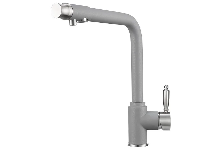 Смеситель для кухни Granula 2301, АЛЮМИНИУМ Смеситель для кухни Granula 2301, АЛЮМИНИУМ
