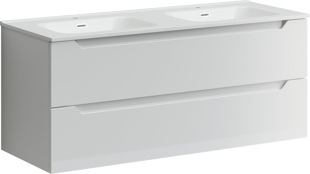 Детальная картинка товара «тумба под раковину sancos norma 2.0 nr2.0120-2w белый»