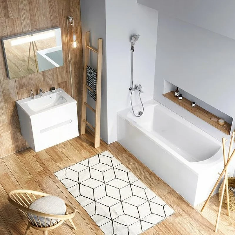 Акриловая ванна Ravak Domino 160x70 белая C621000000 Акриловая ванна Ravak Domino 160x70 белая C621000000