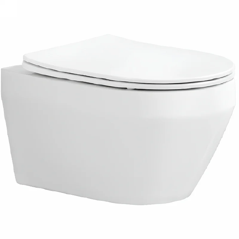 Унитаз подвесной Aquatek ЛЕЯ AQ1199-00, 490x360x320 мм тонкое сиденье микролифт Унитаз подвесной Aquatek ЛЕЯ AQ1199-00, 490x360x320 мм тонкое сиденье микролифт