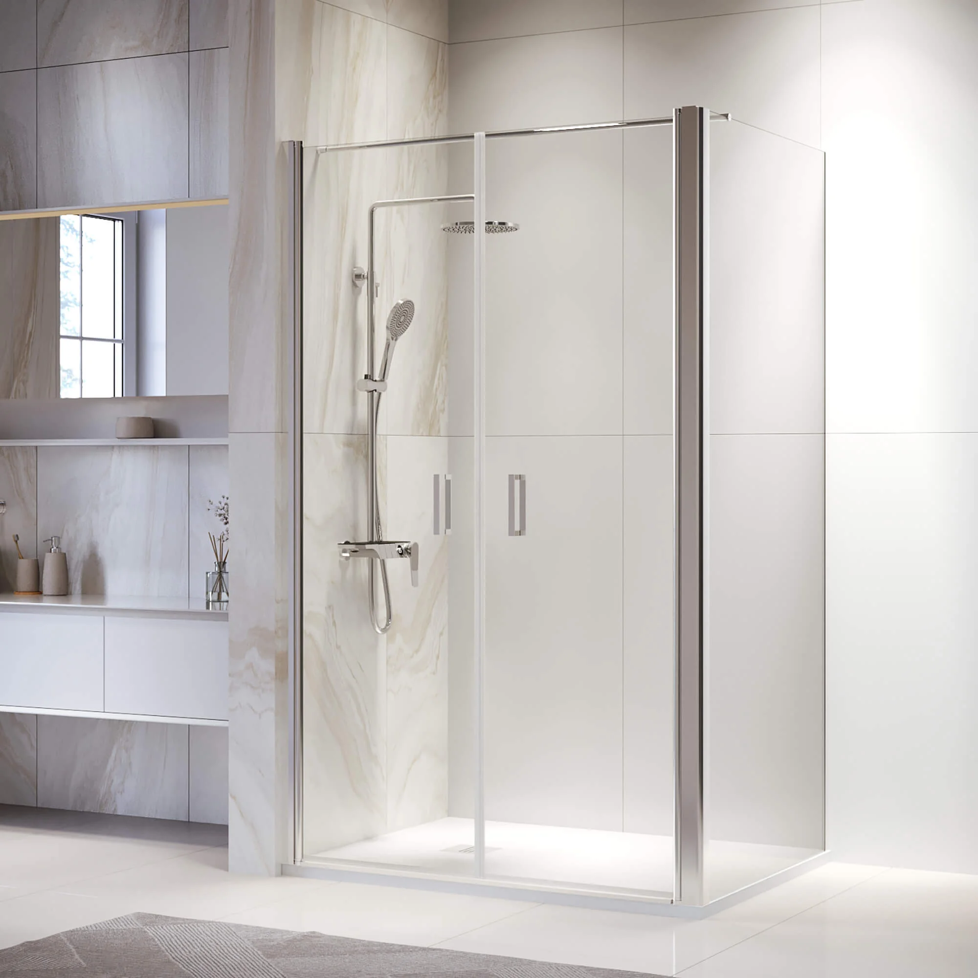 Душевой уголок RGW PA-144 (PA-104+Z-050-2+O-104) 1200x1000 мм 060814420-011 хром Easy Clean Душевой уголок RGW PA-144 (PA-104+Z-050-2+O-104) 1200x1000 мм 060814420-011 хром Easy Clean