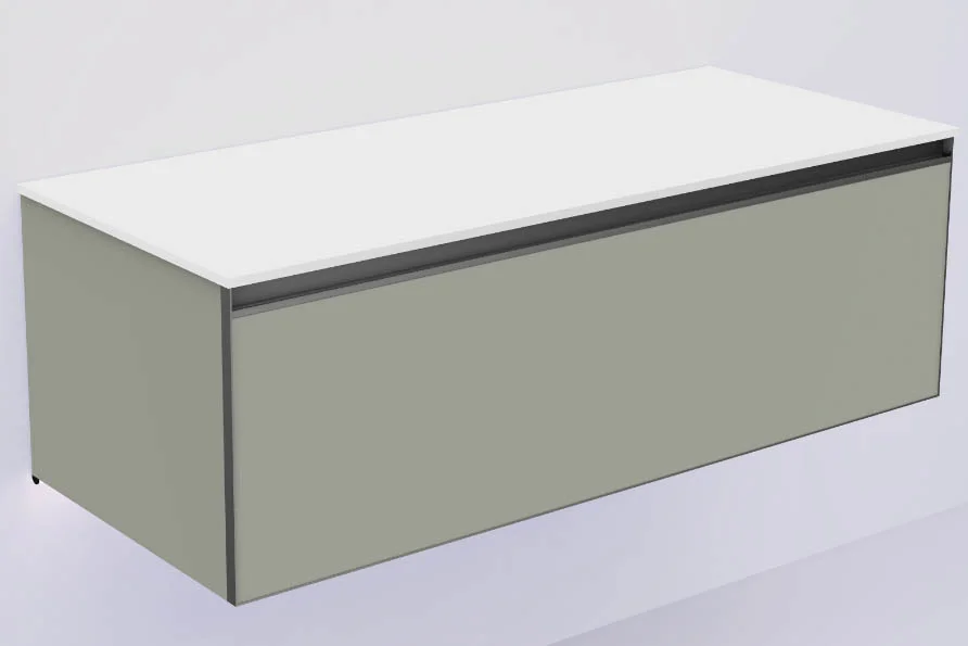 Тумба под раковину Armadi Art QUATRO 790-M1-120-L-A-LED 120 см тумба LUNA профиль ANTHRACITE Тумба под раковину Armadi Art QUATRO 790-M1-120-L-A-LED 120 см тумба LUNA профиль ANTHRACITE