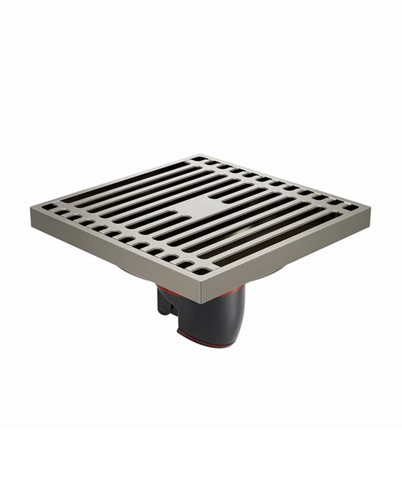 Душевой трап Orange TR01-005ni 100х100 никель Душевой трап Orange TR01-005ni 100х100 никель