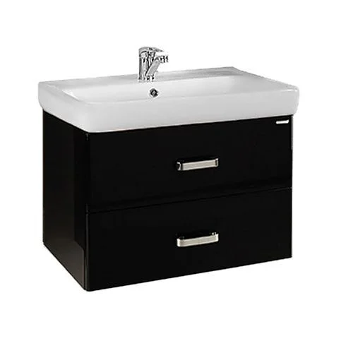 Тумба с раковиной Aquaton Америна 80 (1A1377K1AM950) черная Тумба с раковиной Aquaton Америна 80 (1A1377K1AM950) черная