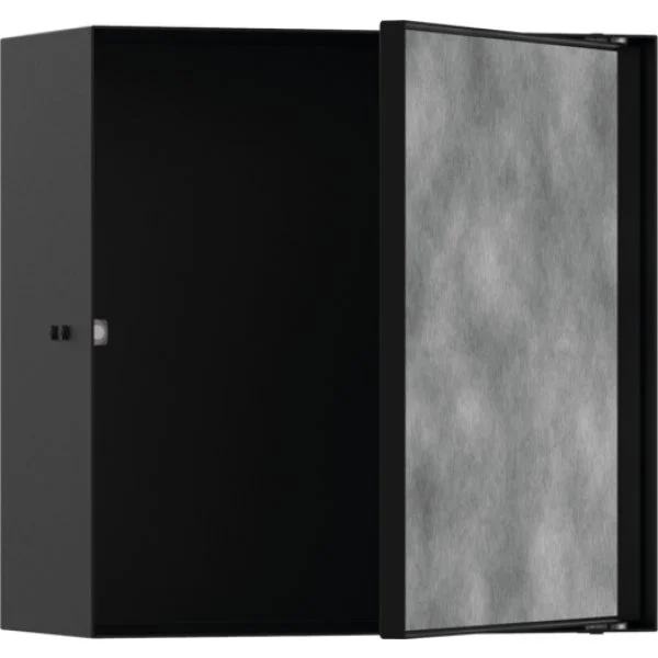 Настенный короб Hansgrohe XtraStoris Rock 30х30х14 см с дверью для облицовки плиткой 56091670, матов Настенный короб Hansgrohe XtraStoris Rock 30х30х14 см с дверью для облицовки плиткой 56091670, матов