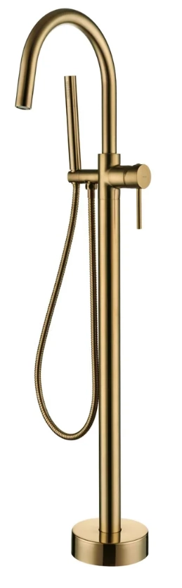 Смеситель для ванны Boheme Uno 469-MG напольный Смеситель для ванны Boheme Uno 469-MG напольный