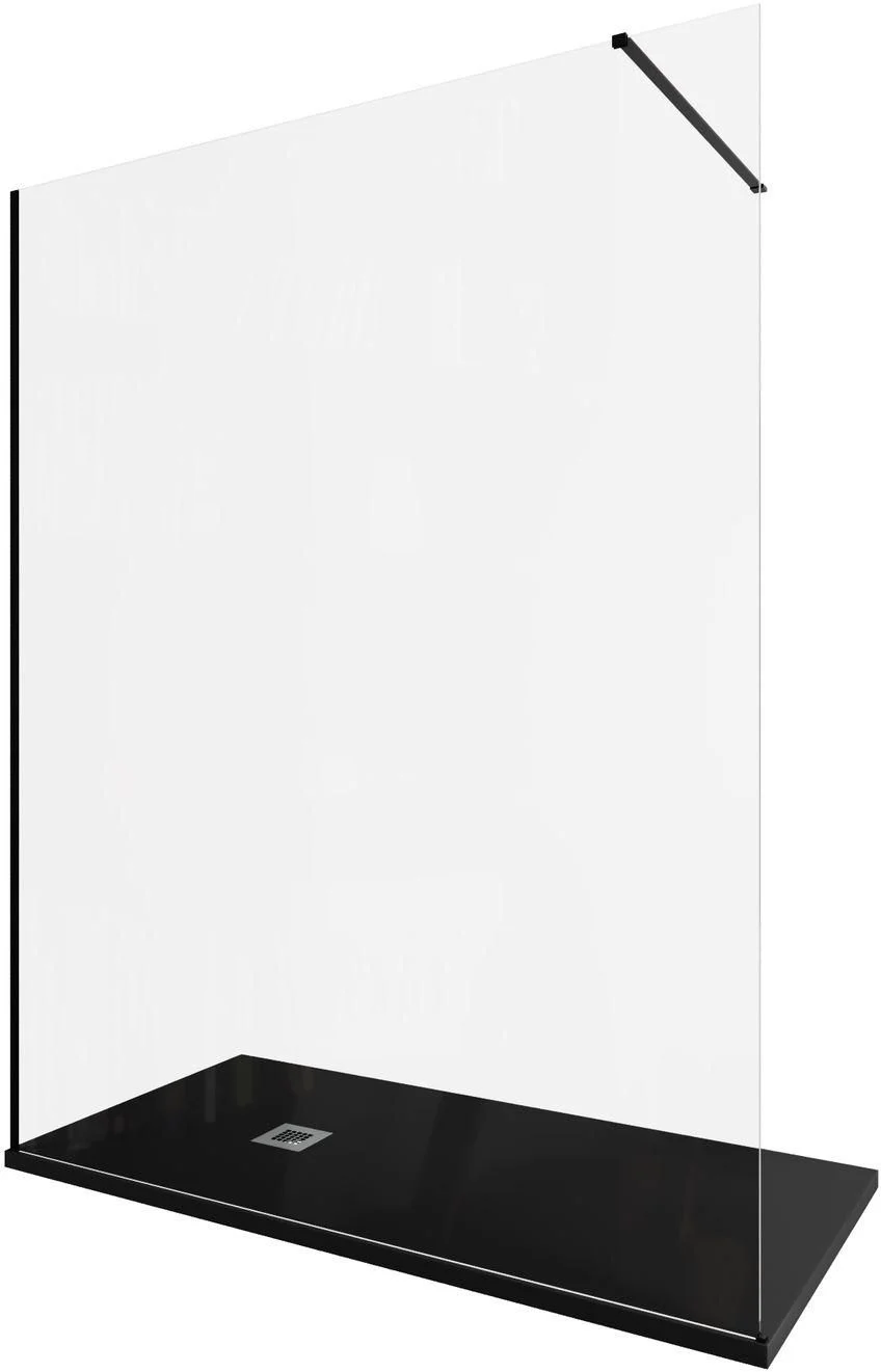 Душевая перегородка Allen Brau Infinity 1 160 3.21033.BBA черный брашированный Душевая перегородка Allen Brau Infinity 1 160 3.21033.BBA черный брашированный