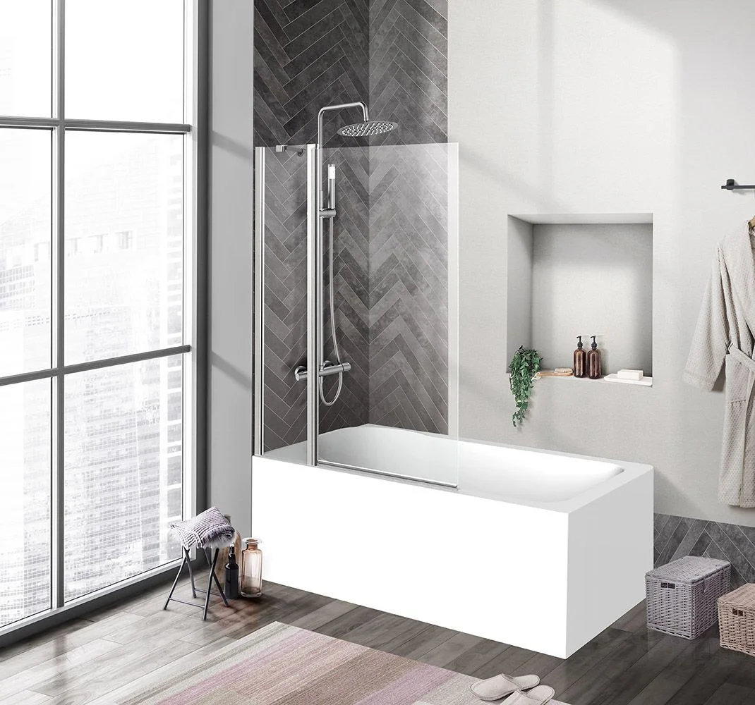 Шторка на ванну BelBagno UNO-V-11-90/150-C-Cr Шторка на ванну BelBagno UNO-V-11-90/150-C-Cr