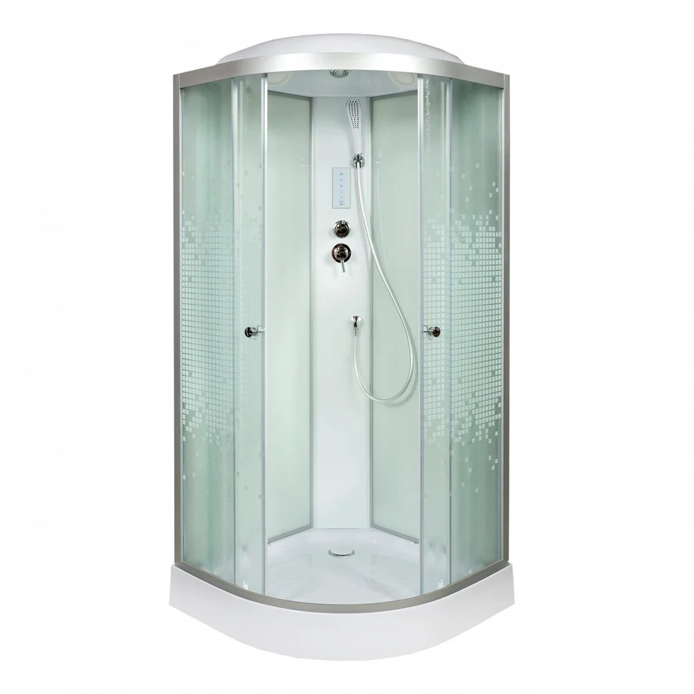 Душевая кабина Dto L909 (L909EL) 90x90 см с электрикой Душевая кабина Dto L909 (L909EL) 90x90 см с электрикой