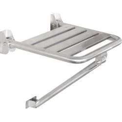 Сиденье для душа Nofer 15046.S, хром матовый Сиденье для душа Nofer 15046.S, хром матовый