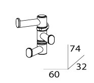 Крючок FBS Universal UNI 039 Крючок FBS Universal UNI 039