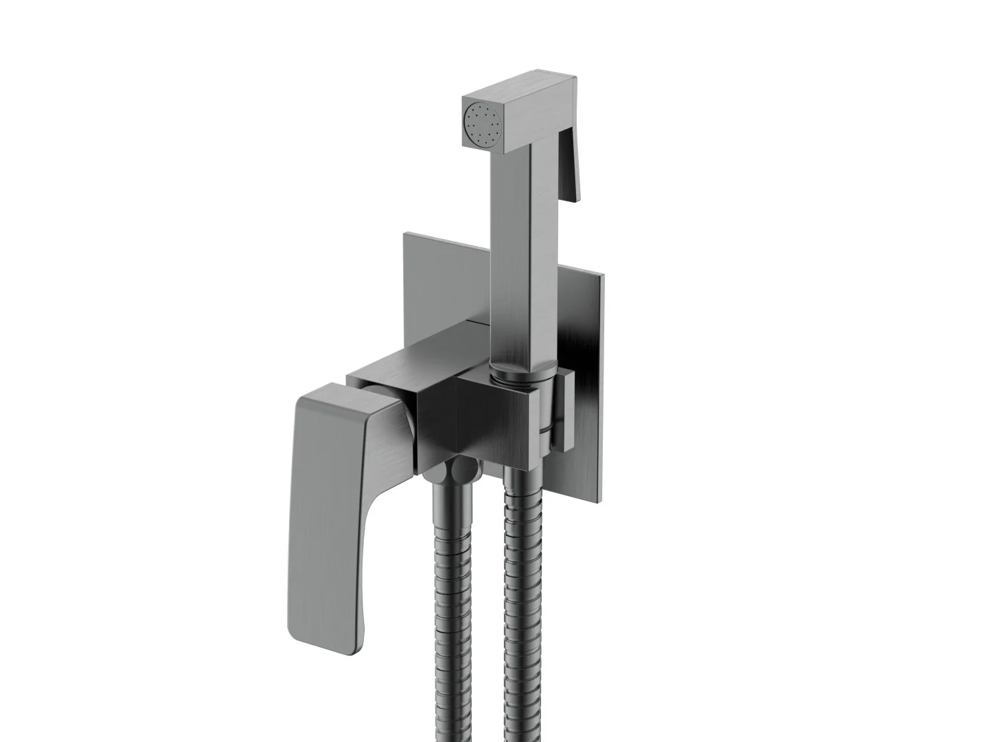 Гигиенический душ Raglo R01.52.09 встраиваемый, графит Гигиенический душ Raglo R01.52.09 встраиваемый, графит