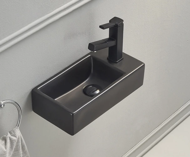 Раковина Gid Bm9270L 62201L подвесная черная матовая 40.5x20.5x10.5 Раковина Gid Bm9270L 62201L подвесная черная матовая 40.5x20.5x10.5