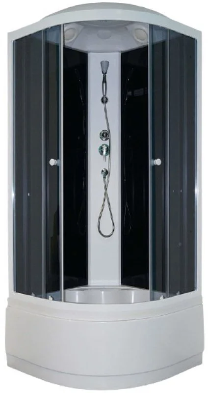 Душевая кабина Parly EC821 800x800 профиль белый, стекло тонированное Душевая кабина Parly EC821 800x800 профиль белый, стекло тонированное