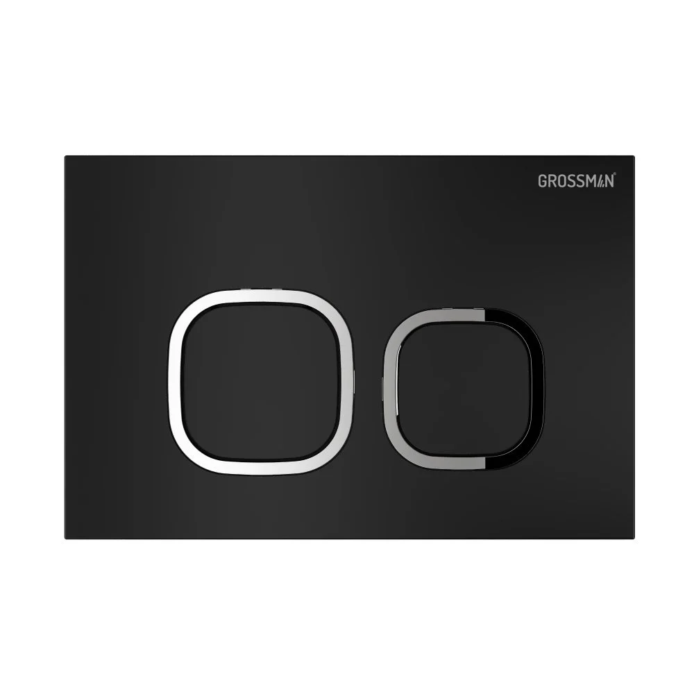 Клавиша смыва GROSSMAN Cosmo 700.K31.02.210.210 черный матовый Клавиша смыва GROSSMAN Cosmo 700.K31.02.210.210 черный матовый