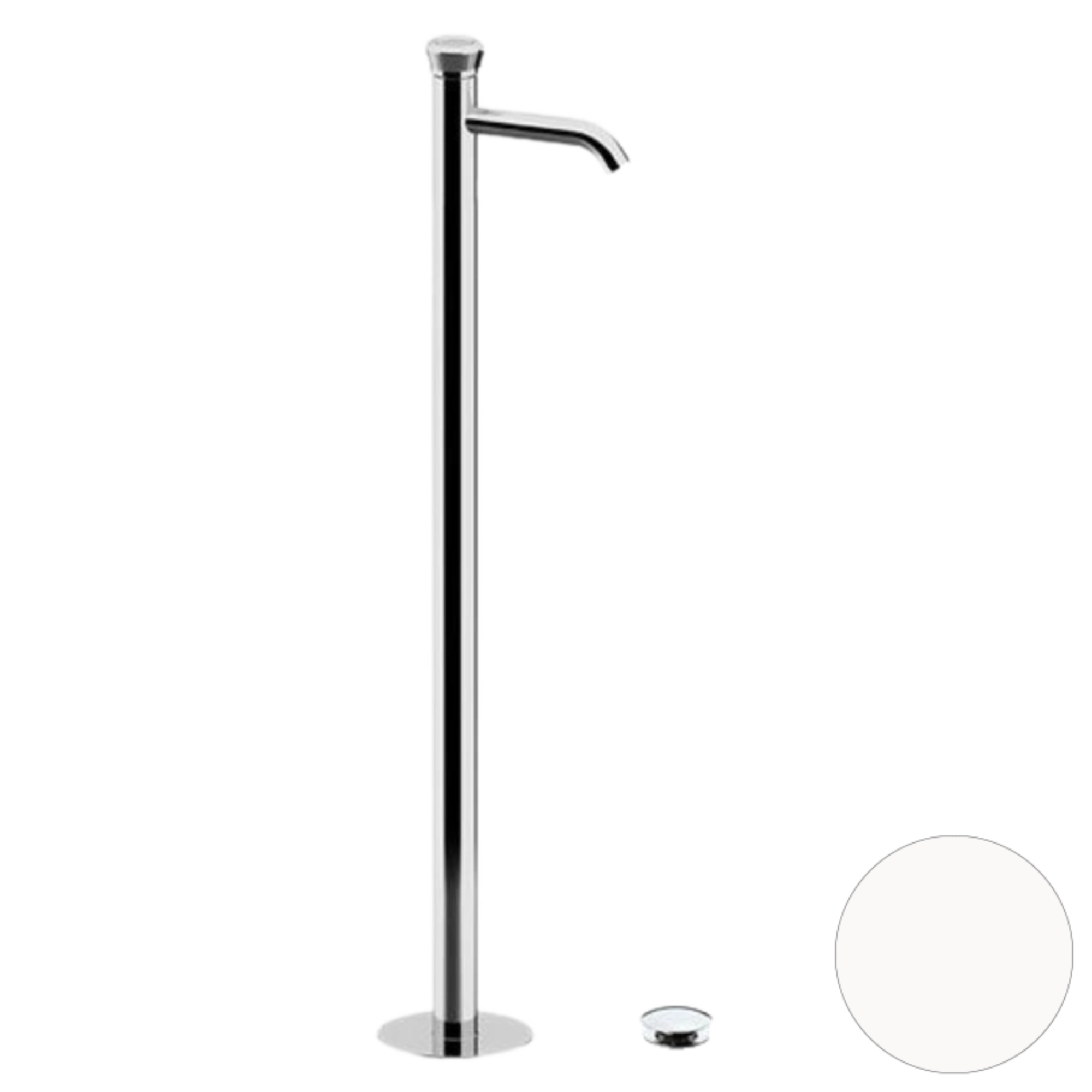 Смеситель для раковины Remer Element ET18BO, белый матовый Смеситель для раковины Remer Element ET18BO, белый матовый