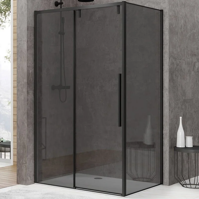 Душевой уголок Black&White S898-800 Black 8988012 Душевой уголок Black&White S898-800 Black 8988012