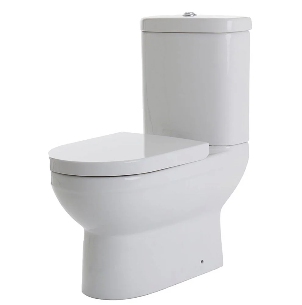 Унитаз напольный Bravat New Moon 14 крышка микролифт CX01014UW Унитаз напольный Bravat New Moon 14 крышка микролифт CX01014UW