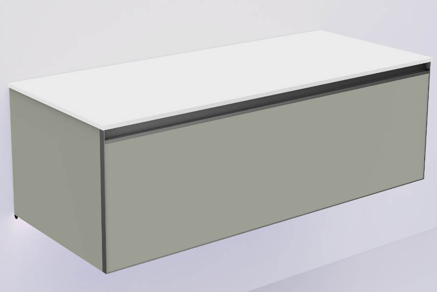Тумба под раковину Armadi Art QUATRO 790-M1-120-L-A-LED 120 см тумба LUNA профиль ANTHRACITE Тумба под раковину Armadi Art QUATRO 790-M1-120-L-A-LED 120 см тумба LUNA профиль ANTHRACITE