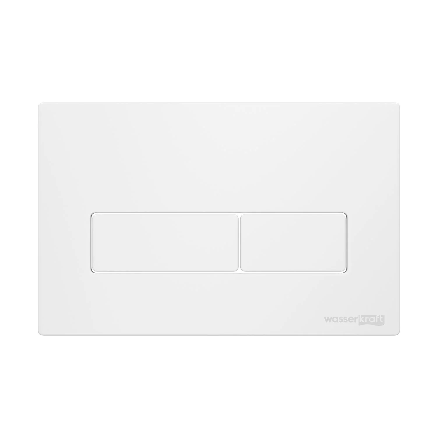 Клавиша смыва WasserKRAFT WM03 матовый белый с клавишей смыва матовый белый Клавиша смыва WasserKRAFT WM03 матовый белый с клавишей смыва матовый белый