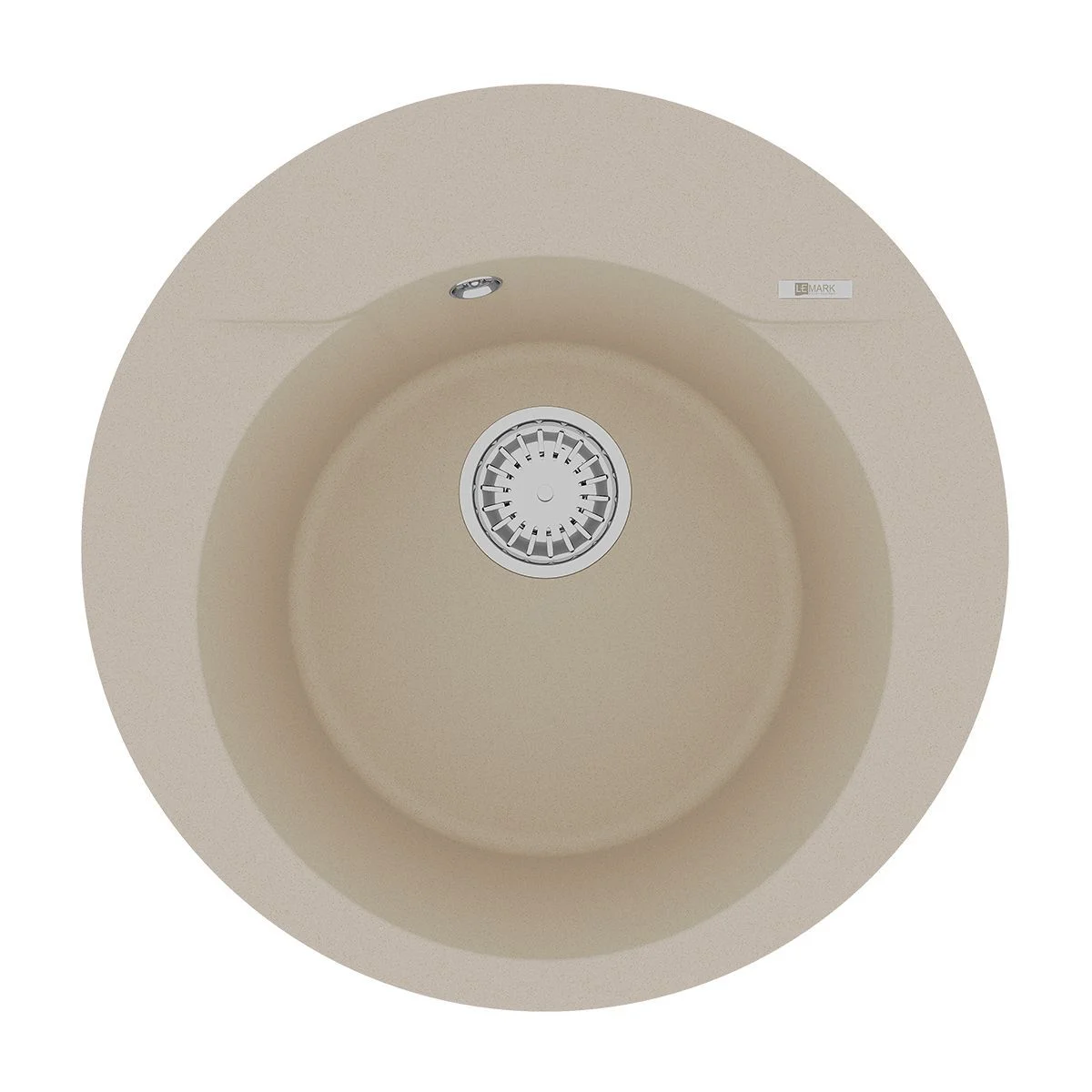 Кухонная мойка Lemark SULA 500 врезная из кварцгранита, бежевый 9910002 Кухонная мойка Lemark SULA 500 врезная из кварцгранита, бежевый 9910002
