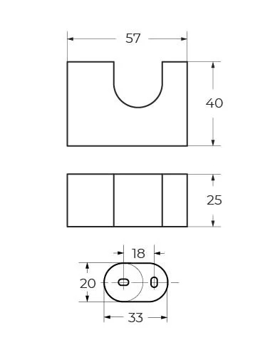 Крючок Art&Max Platino AM-E-3986AL Крючок Art&Max Platino AM-E-3986AL