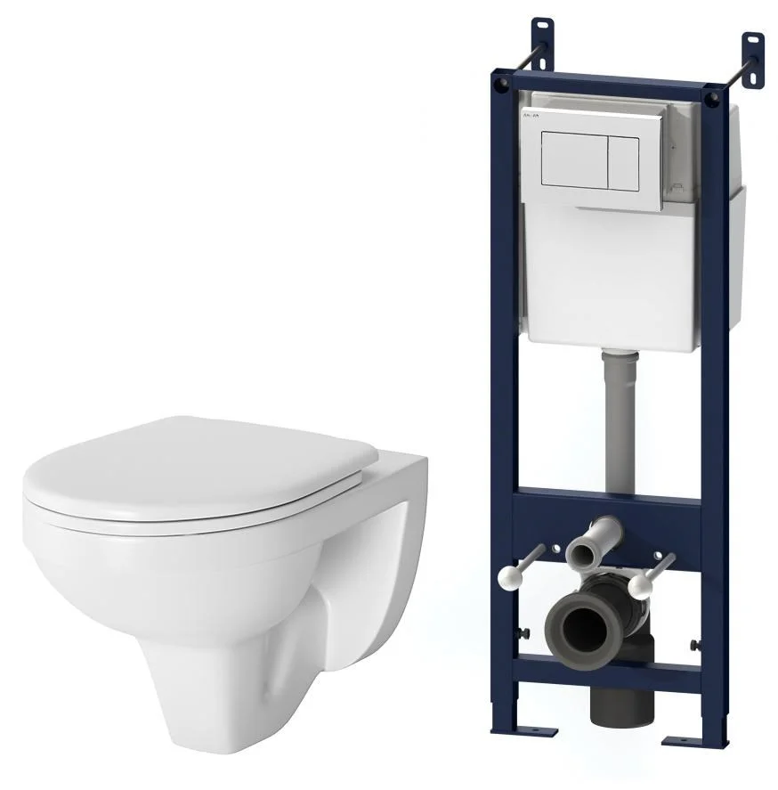 Комплект: инсталляция с подвесным унитазом, с сиденьем микролифт и клавишей AM.PM Sense IS301.74A173 Комплект: инсталляция с подвесным унитазом, с сиденьем микролифт и клавишей AM.PM Sense IS301.74A173