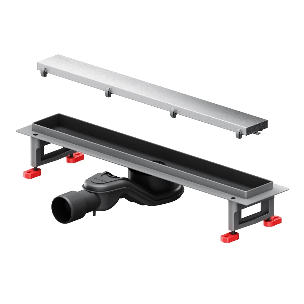 Душевой лоток AM.PM MasterFlow W01SC-U11-050-04SB универсальный затвор Tile 50см сталь матовая — Изображение 1