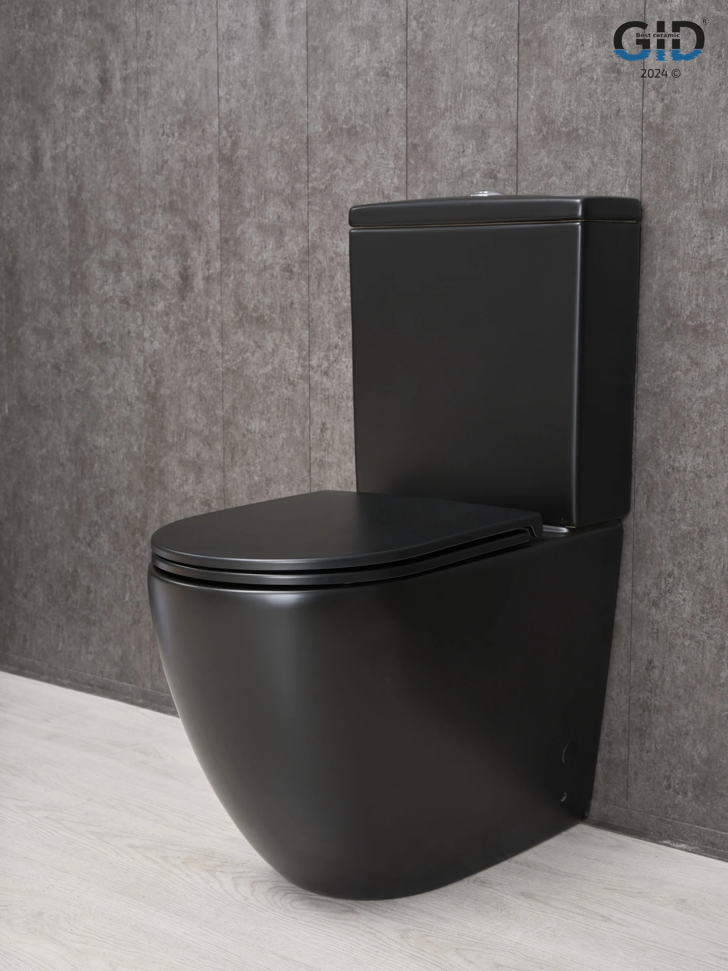 Унитаз напольный Gid Tn2188Bm 62250Y черный матовый 62.5x38.5x84 с крышкой микролифт Унитаз напольный Gid Tn2188Bm 62250Y черный матовый 62.5x38.5x84 с крышкой микролифт