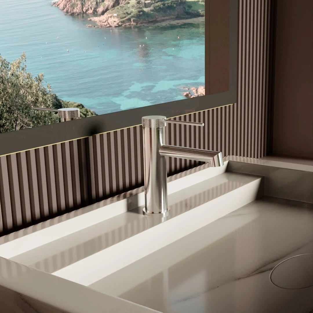 Смеситель для раковины Vincea Rim VBF-2RM1CH однорычажный, хром Смеситель для раковины Vincea Rim VBF-2RM1CH однорычажный, хром