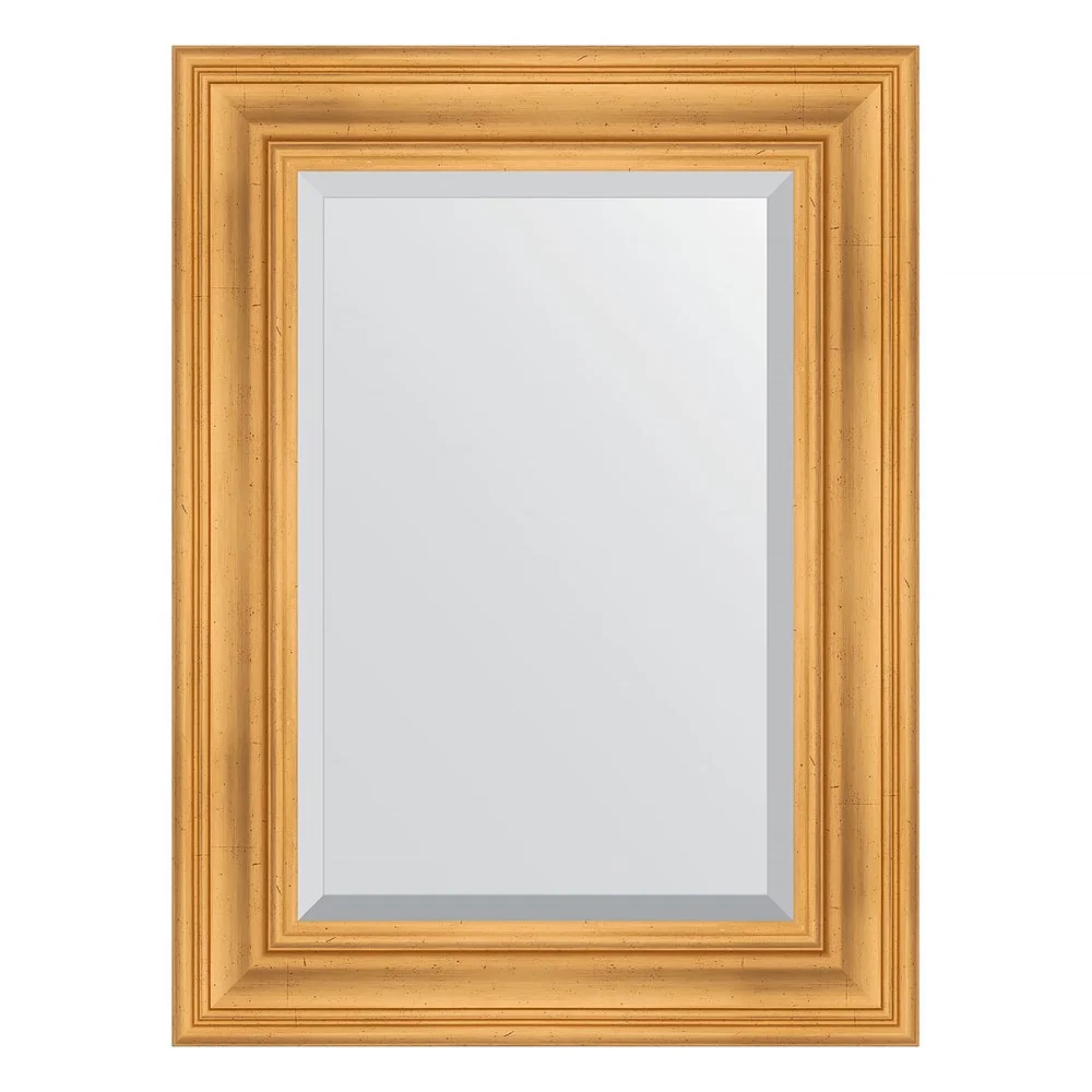 Зеркало в багетной раме Evoform Exclusive BY 3392 59 x 79 см, травленое золото Зеркало в багетной раме Evoform Exclusive BY 3392 59 x 79 см, травленое золото