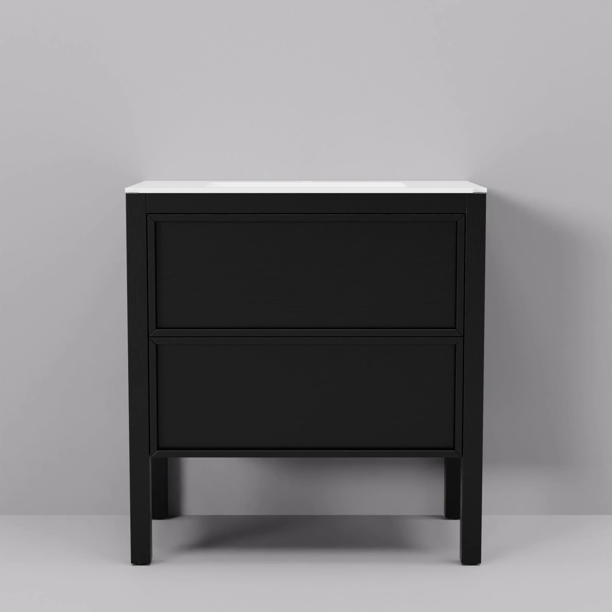 Тумба с раковиной ArtDecco Elisa 80 AES08F78S200 черный дуб Тумба с раковиной ArtDecco Elisa 80 AES08F78S200 черный дуб