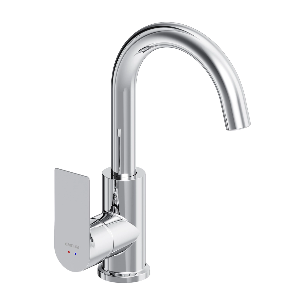 Смеситель для раковины Damixa Apollo 470220000 хром Смеситель для раковины Damixa Apollo 470220000 хром