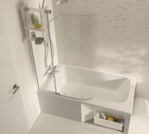 Акриловая ванна Jacob Delafon Bain Douche 160x85 E6D066L-00 левая Акриловая ванна Jacob Delafon Bain Douche 160x85 E6D066L-00 левая