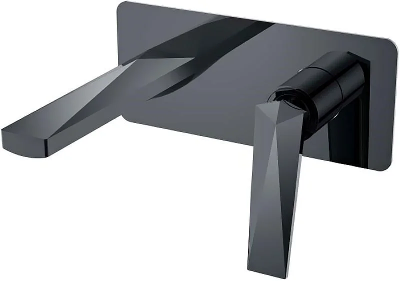 Смеситель для раковины Boheme Venturo 375-SGM GunMetal Shine Смеситель для раковины Boheme Venturo 375-SGM GunMetal Shine