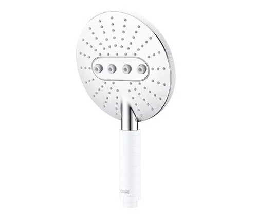 Душевая лейка WasserKRAFT A059 3-функциональная белый/хром Душевая лейка WasserKRAFT A059 3-функциональная белый/хром