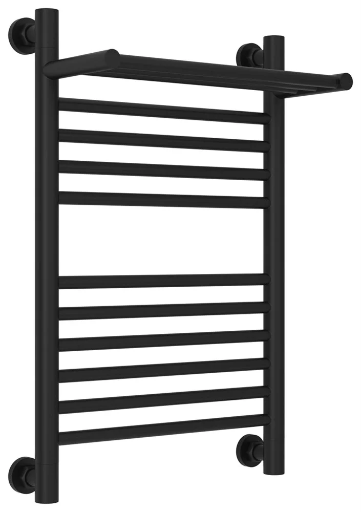 Полотенцесушитель водяной Сунержа Богема с полкой+ 600х400 31-0223-6040 Матовый черный