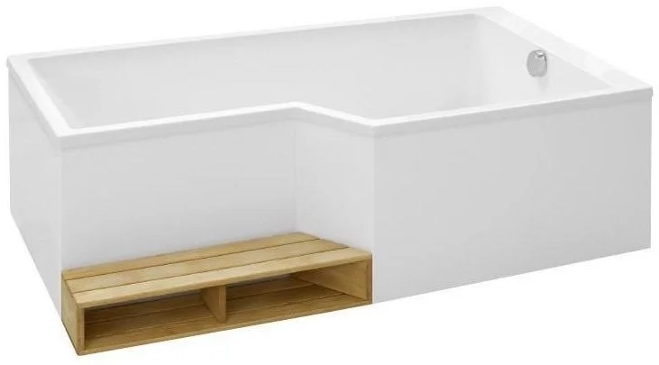 Акриловая ванна Jacob Delafon Bain-Douche Neo 180х90 E6D004R-00 правая Акриловая ванна Jacob Delafon Bain-Douche Neo 180х90 E6D004R-00 правая