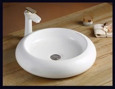 Раковина CeramaLux 7031B накладная, белый Раковина CeramaLux 7031B накладная, белый