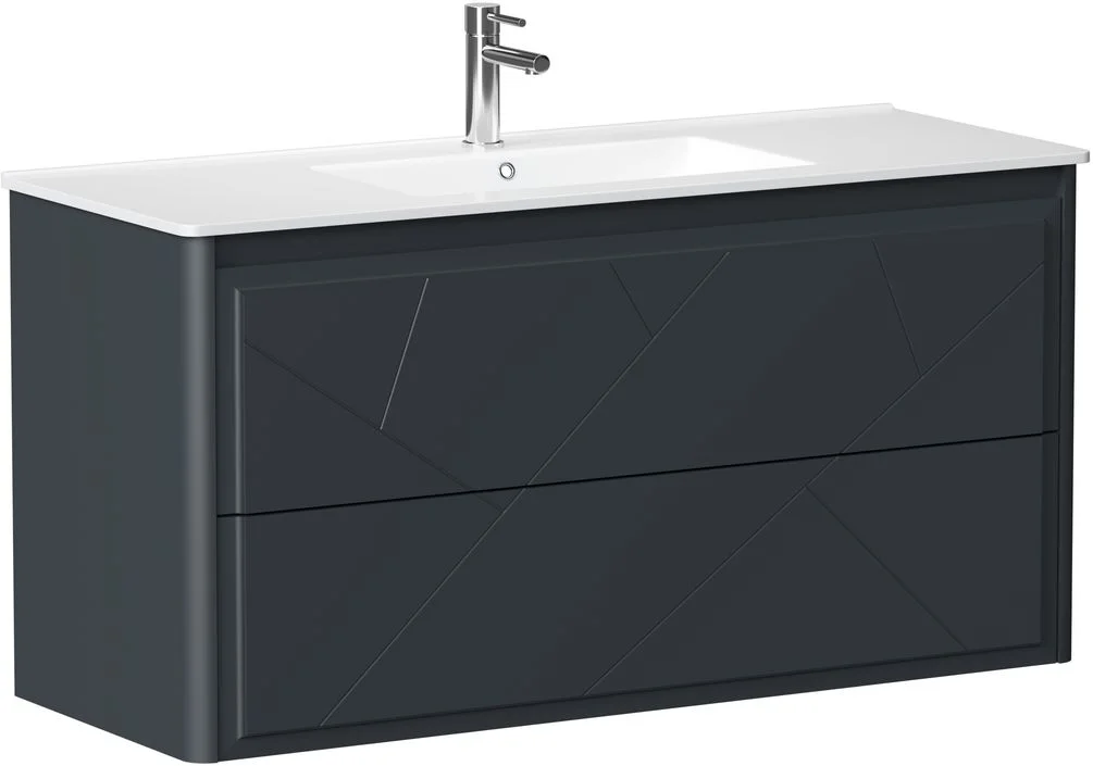 Тумба под раковину Allen Brau Paris 120 1.360003.AM антрацит матовый Тумба под раковину Allen Brau Paris 120 1.360003.AM антрацит матовый