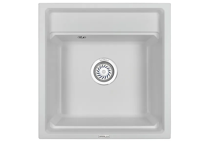 Кухонная мойка Granula KS-5002, АРКТИК (БЕЛЫЙ) кухонная мойка, кварц 510х500 Кухонная мойка Granula KS-5002, АРКТИК (БЕЛЫЙ) кухонная мойка, кварц 510х500