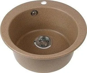 Кухонная мойка Aquaton Иверия 480 мм,1A711032IV070, терракотовая