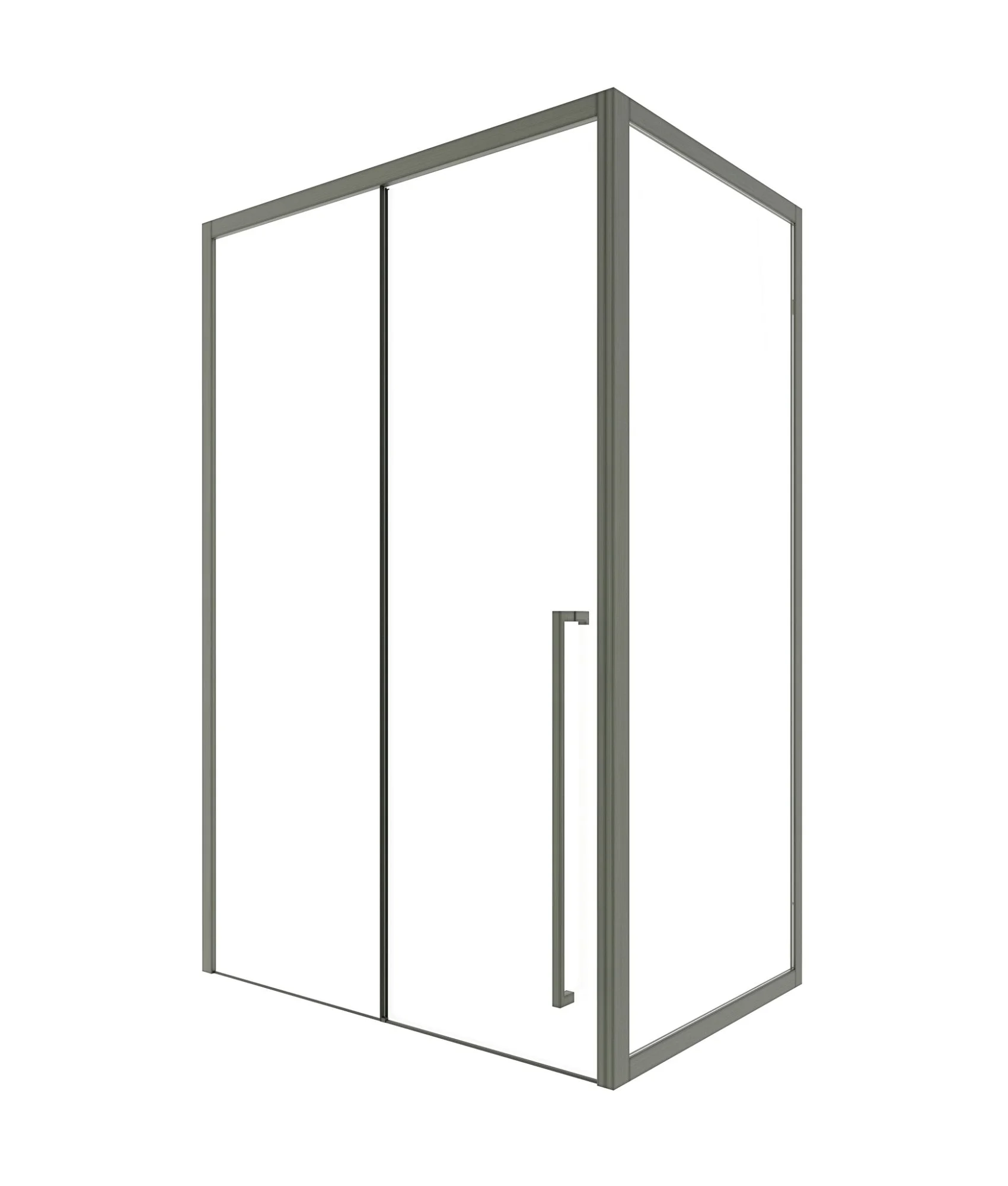 Душевой уголок Timo (T49R+T60) TDSS-130/13C-8R, раздвижная дверь 1300x2000, профиль никель, торцевое стекло TSS-900/13C-8 900x2000 Душевой уголок Timo (T49R+T60) TDSS-130/13C-8R, раздвижная дверь 1300x2000, профиль никель, торцевое стекло TSS-900/13C-8 900x2000