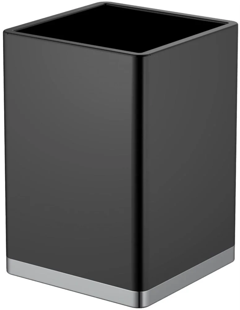 Стакан Boheme черный-хром 10961-B-CR Стакан Boheme черный-хром 10961-B-CR